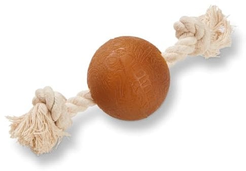 Wolters Pure Nature Spielball am Seil, Größe:S - 19 cm