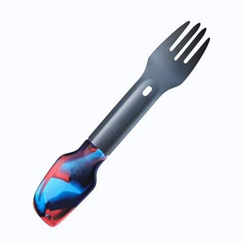 Morsel Metal Spork (Metal-Silicone, Mini)