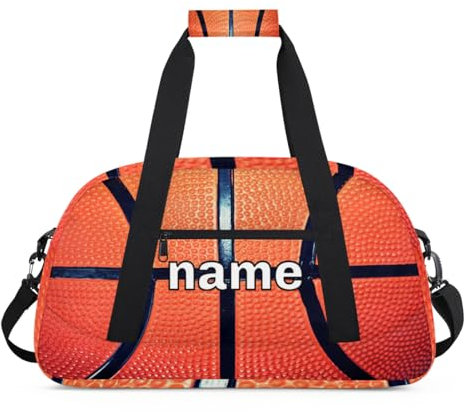 Galaxy Stars Nebula Custom Name Kinder Gym Duffel Bag für kleine Jungen, personalisierte kleine Sport Duffle Übungstasche Teenager Reise Weekender Übernachtung Handgepäcktasche, individuelle