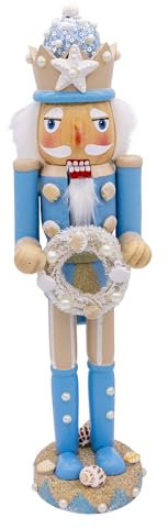 Kurt Adler Strand-Nussknacker aus Holz, 38,1 cm