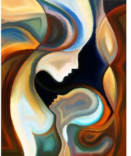 YALKIN Malen Nach Zahlen Erwachsene, Paint by Numbers Malen Nach Zahlen, DIY mit Pinseln und Acrylfarben Handgemalt Ölgemälde Leinwand für Home Decor, Ohne Rahmen (40x50cm)