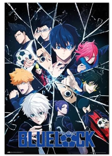 Schwagebo Puzzle 1000 Pieces Blue Lock Anime Poster Holz Dekompression Spiel Für Erwachsene Spielzeug Gd100Ms