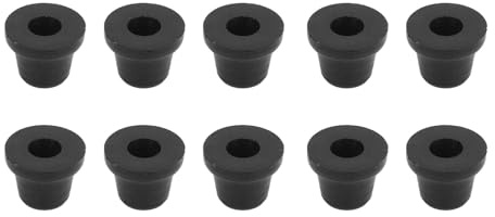 Gummi Entlüftungsnippelabdeckungen für Bremsen, Schwarz, 10 Stück, Universal für Auto, Motorrad, Maschinen