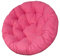 LOVIVER 60x60cm Sitzkissen Kissen, Schaukel-Hängesesselkissen, Eierstuhlkissen, Terrassensitzkissen, Schaukelstuhlpolster für Hängesessel, Rundes Gartenstuhlkissen, Sitzkissen Outdoor/Indoor, Rosenrot