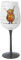 Lesser & Pavey Bug Art Hamish Cow Wine Glass for Home, Kitchen, Restaurant & Parties | Lovely Wine Glassware for Drinks | Lovely Gift for Women, Men, Wedding & Christmas
