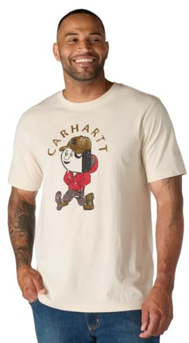 Carhartt Herren-T-Shirt, lockere Passform, leicht, kurzärmelig, Active Jac Graphic