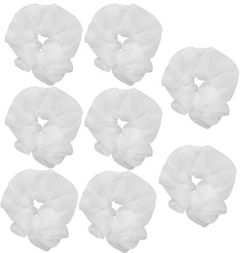 8 Stück Tropfschutz Kommunionkerze, Kerzen Tropfschutz Kommunion,Tropfenfänger Tüll, Tropfenfänger für kerzen, zur Herstellung von Kerzenmanschetten für Taufe Hochzeit DIY