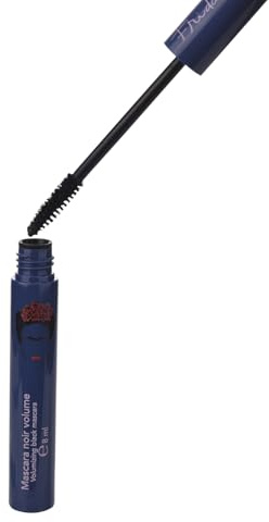 Frida Kahlo Mascara Noir Volumen - 8ml | Verwischfest, Langanhaltend, Tierversuchsfrei & Extra Volumen Schwarze Mascara für Dramatische Wimperntusche, Voluminöse Wimpern, Verlängerte Wimpern
