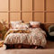 Freyamy Blumen Weiß Bettwäsche 135x200 4tlg,Chic Botanisches Aesthetic Bettwäsche-Set 2er Set aus Gewaschener Mikrofaser,2 Bettbezug mit Reißverschluss und 2 Kissenbezüge 80x80cm