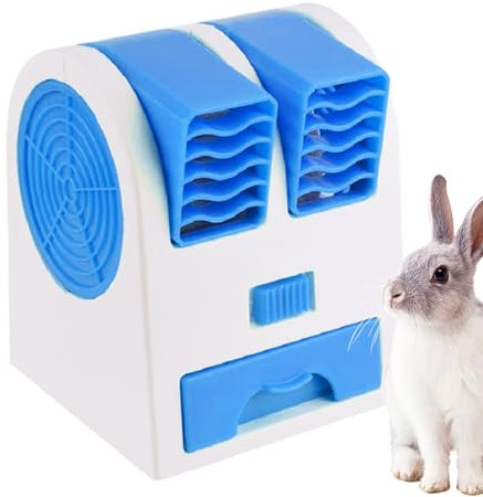 Dtaigou Dog Crate Fan - Pet Crate Fan for Cooling Dogs - Battery-Operated Appliance, Low-Noise Equipment for Travel Bedroom Living Room Balcony Camping Playing