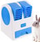 Dtaigou Dog Crate Fan - Pet Crate Fan for Cooling Dogs - Battery-Operated Appliance, Low-Noise Equipment for Travel Bedroom Living Room Balcony Camping Playing