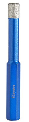 DTW Dry Diamond Drill BITS for Porcelain Granite Tile Glass Ceramics Marble 5mm - 25mm - 7MM