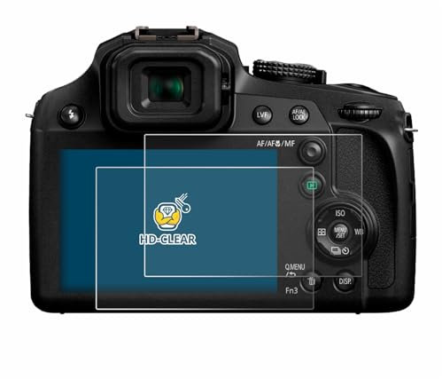 BROTECT (2 Stück Schutzfolie für Panasonic Lumix DC-FZ82 / FZ82D Displayschutz Folie Made in Germany, Ultra-Klar