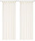 Megachest sheer Voile Tab Top Curtain(ivory, 56 wideX81 drop(W142cmXH206cm))
