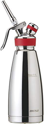 MOSA Sahneapparat Edelstahl, doppelwandig, Inhalt: 0,50 Liter, Höhe: 288 mm