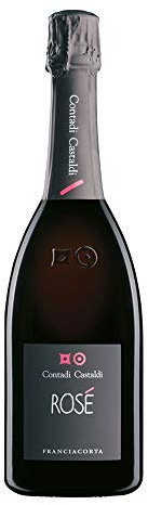 Contadi Castaldi Rosé - Franciacorta DOCG - Uve Chardonnay, Pinot Nero - 750ml