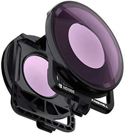 Freewell ND1000 Long Exposure Photography Netural Density Camera Lens Filters Compatible with Insta360 One R (360 EDITION) - (Not Compatible with One RS)