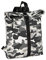 New Rebels Mart Los Angeles Wasserabweisender Rucksack – 7l Rolltop – Modische Tasche Für Jedes Abenteuer – Wasserabweisender Rucksack Unisex - Army Print