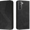 NEXCURIO Handy Hülle für Samsung Galaxy S22 5G Handyhülle mit Kartenfäch Klapphülle Klappbar Schutzhülle Leder Flip Wallet Case Cover Tasche Handytasche Stoßfeste - Schwarz
