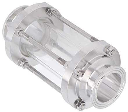 Mirilla Sanitaria, Mirilla en Línea para una Fácil Observación PN6 (Tubo de flujo OD 32 mm)