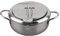 Estilo Japonés Mini, Olla De Acero Con Termómetro Olla De Freír Japonesa Tempura Freidora De Acero Inoxidable Cocina De Inducción CompatibleL 24cm (tamaño pequeño 20cm)
