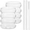 twoant Verre a Eau Verre Soda Verre à Gin Tonic Verre Cocktail Transparent Verres à Soft Drink Jus Gobelet 350 ml Lot de 2