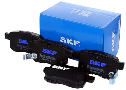 SKF Scheibenbremse Bremsbelag VKBP 90613 A - 4er Set - Position Hinterachse Höhe 77 mm Länge 134 mm Breite 83 mm Dicke 14,8 mm - OE Qualität | Kompatibel mit: HONDA ACCORD VIII, ACCORD VIII Kombi