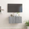 THOYTOUI TV-Wandschrank, Wandschrank Esszimmer-Schrank Medienwand Hängeschrank Geeignet für Schlafzimmer Wohnstube Küche Hotel Grau Sonoma 60 x 30 x 30 cm Holzwerkstoff