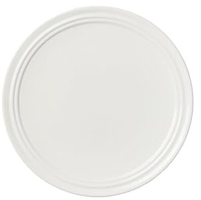 broste Copenhagen Stevns Speiseteller Chalk White 28cm