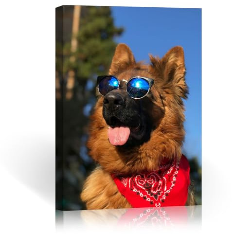 FOSOQIB Foto su Tela Personalizzata - Quadro Personalizzato con Foto, Stampa ad Alta Risoluzione, Regalo Perfetto per la Festa del Papà e la Festa della Mamma, 15x20 cm