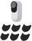 LiLiTok Go 3S Kameramikrofon-Windschutz, Schaumstoff, Geräuschreduzierung, Schwammabdeckung, Windschutzscheibe für Insta360 GO 3 S & GO3 Kamera-Zubehör, 6 Stück