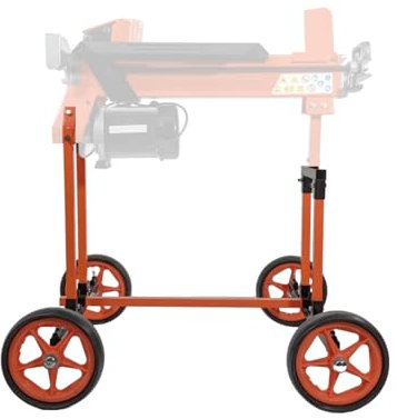 Forest Master AT-STAND All-Terrain Log Splitter Stand - Compatible with FM8, FM8FF, FM10 & FM16 Forest Master Log Splitters - Combat Any Terrain with Four Heavy Duty PU Wheels. (FM8 & FM10 Stand)