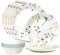 Corelle Vitrelle Signature Wildflower Scatter - Vajilla de 12 piezas