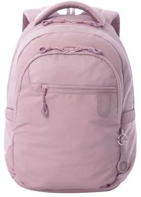 TOTTO - Mochila Ordenador Portátil 14 Pulgadas, Modelo Steif Nara, Capacidad 20 L, Compartimento Tablet 10, Bolsillo Botella, Correa Maleta, Espaldar Ergonómico, Correas en S, Color Keepsake Lilac