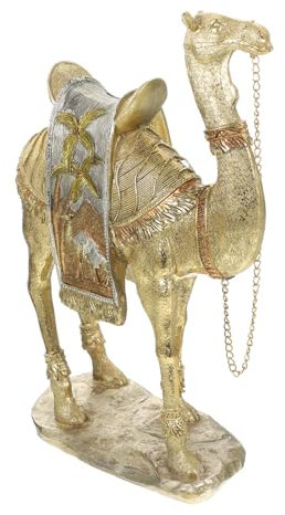 GARVALON Moderner Resin Wüstentier Dekofigur Middle East Stil Robustes Kunstharz Figur Wohnaccessoire Kreativ Für Bücherregal Wohnraum Geschenkideen