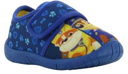 Leomil Paw Patrol Hausschuhe Hausschuhe Kinder Jungen 27, Ideal für Kindergarten oder Zuhause, Blau