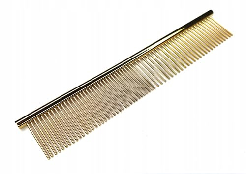 HAUSTIERKAMM EDELSTAHL GOLD