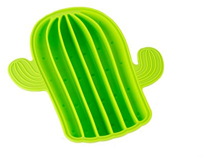 Jeray Cactus Shaped Silicone Ice Tray Mould Makes 6 Cubes