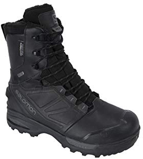 Salomon Herren Toundra Forces CSWP Militärische und Taktische Stiefel, Schwarz/Schwarz/Wolf