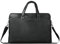 OCCIENTEC Sac Business Femme Homme Sac Serviette en PU Cuir Sac à Main Sacoche Porte Document (Noir-14pouces)