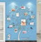 3D Tree Wall Stickers DIY Large Family Photo Frames Tree Cat Wall Decal Art Murals Tree Sticker for Living Room Bedroom Restaurant Home Decor(Silver,XL: 195 * 156cm)