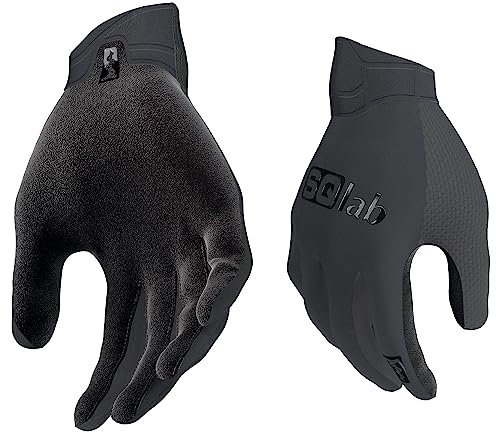 SQlab Unisex SQ-Gloves ONE-OX Fahrrad Handschuhe, Schwarz, XL-Wide