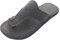 LaRocco Ledersandalen Zehenring Zehentrenner Zehenschlaufe Echtleder Sandalen 29.a.b. (42, Mattschwarz)