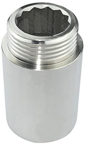 AERZETIX - C58203 - Rallonge raccord de jonction droit à visser - filetage mâle/femelle 3/4 - longueur 40mm - en métal