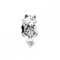 BEEUVIP Damen Kätzchen Charm Anhänger für Armband 925 Sterling Silber Geburtsstein Charms Beads passend für Armband
