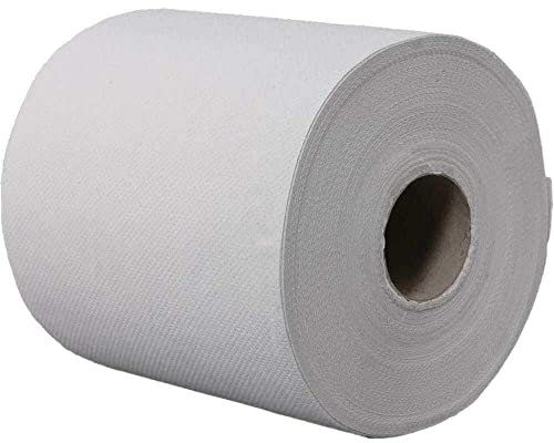 Handtuchrollen Innenauszug, 19cmx300m, 1-lagig, Recycling, weiß, Ø Rolle: 19cm, entnehmbare Hülse, 6 Rollen/VE, Papierhandtuchrollen, Papierrollen, Innenabrollung