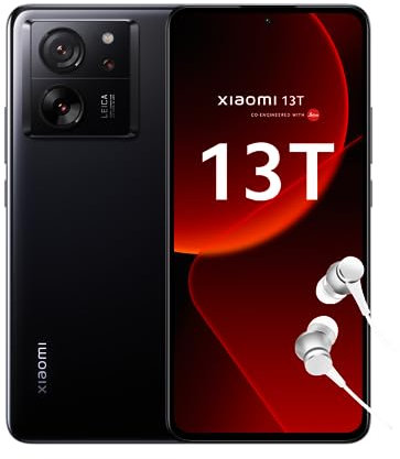 Xiaomi 13T -144Hz AMOLED, 5000mAh 67W, Leica camera, 8+256GB, Black