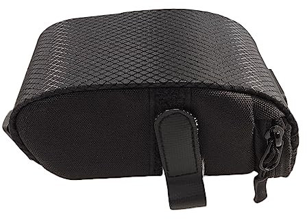 Fahrradtasche Satteltasche Fahrrad Sattel Tasche Werkzeugtasche Wasserdicht Schwarz Kompatibel mit MTB BMX E Bike