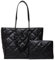 Steve Madden Damen BKATTT Tragetasche, Schwarz