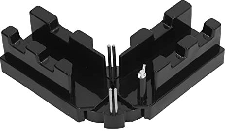 Strumento Di Taglio per Mitra, 2 in 1 Rapportatore angolare e tagliacornici, 85-180° Smussi Utensile da taglio Calibro, per Misurare La Troncatura, Lavori di Bricolage E Falegnameria